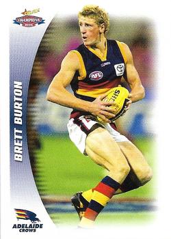 2006 Select AFL Champions #11 Brett Burton Front